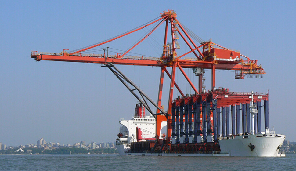 Контейнерный козловой кран Panamax